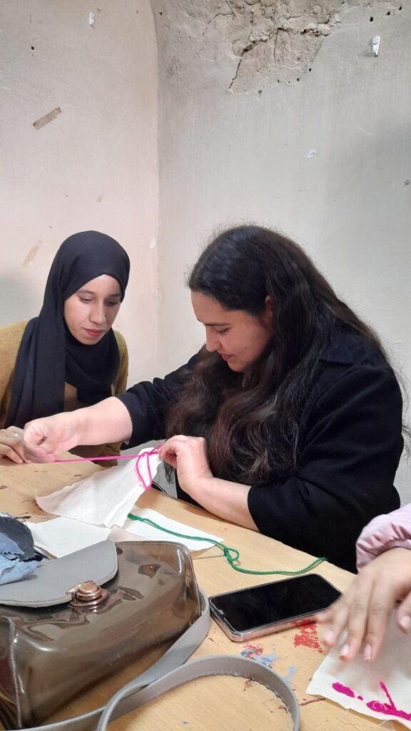 journée broderie travail workshop