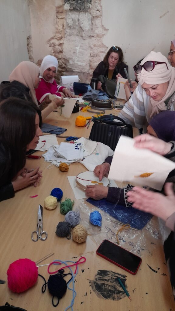 journée broderie workshop